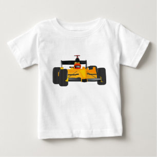 T-shirt Pour Bébé Maillot de bébé avec voiture de course grphic de