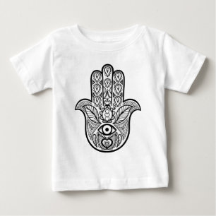 T-shirt Pour Bébé Main inspirée de Hamsa