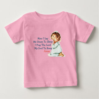 T-shirt Pour Bébé Maintenant, Je Me Pose En Bas Pour Dormir Des Enfa