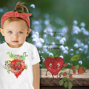 T-shirt Pour Bébé Maison de Fraise Fantaisiste Berry Sweet
