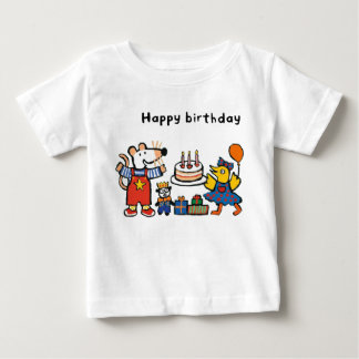 T-shirt Pour Bébé Maisy Personalized Birthday