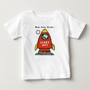 T-shirt Pour Bébé Maisy va à l'espace