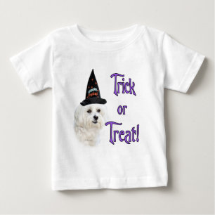 T-shirt Pour Bébé Maltese Trick