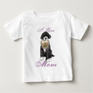 T-shirt Pour Bébé Maman de coeur de PWD