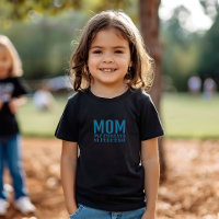 Maman mon super-héros pour toujours bleu sarcelle