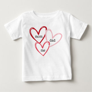 T-shirt Pour Bébé Maman Papa
