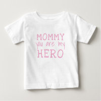 Maman tu es mon héros Typographie simple