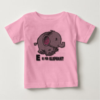 T-shirt Pour Bébé Manche longue éléphant