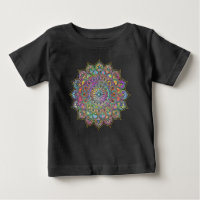 Mandala coloré chic de style indien 1