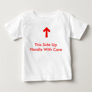 T-shirt Pour Bébé Manipulez avec soin