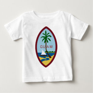 T-shirt Pour Bébé Manteau de la Guam des bras