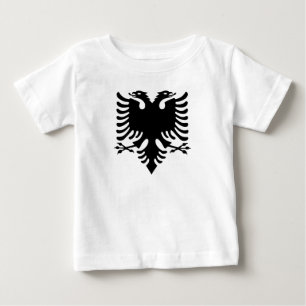 T-shirt Pour Bébé Manteau des bras albanais