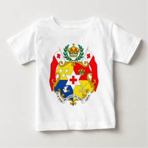 T-shirt Pour Bébé Manteau du Tonga de détail de bras