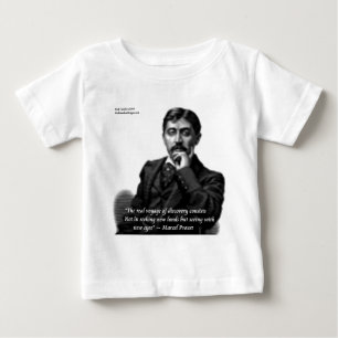 T-shirt Pour Bébé Marcel Proust & Célèbre Citation