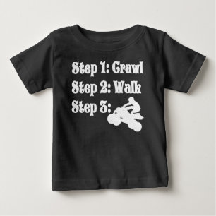 T-shirt Pour Bébé Marche à couteaux VTT
