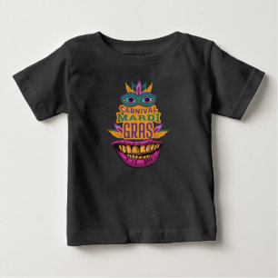 T-shirt Pour Bébé Mardi Gras 2022 - Carnaval de la Nouvelle-Orléans