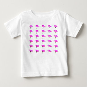T-shirt Pour Bébé Marguerite rose