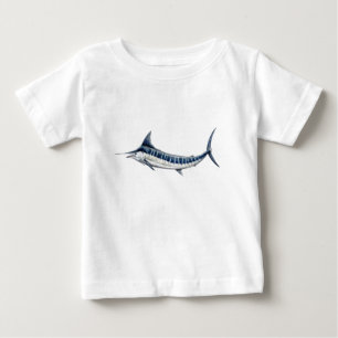 T-shirt Pour Bébé Marlin azul-redbubble