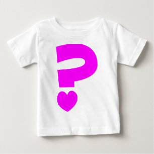 T-shirt Pour Bébé Marque de question