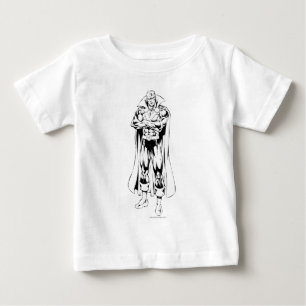 T-shirt Pour Bébé Martian Manhunter Plan Debout