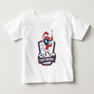 T-shirt Pour Bébé MARVIN LE MARTIEN™ "Je déteste le football" Graphi