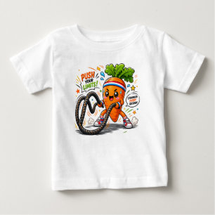 T-shirt Pour Bébé Mascotte de motivation fitness Cordes de bataille