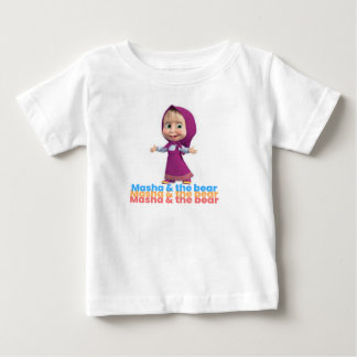 T-shirt Pour Bébé Masha & l'ours