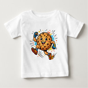T-shirt Pour Bébé Masque de bande dessinée de cookie aux pépites de