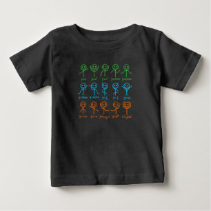T-shirt Pour Bébé Math Teacher Dance Equation Mathematic Maths