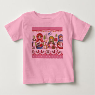T-shirt Pour Bébé Matryoshka