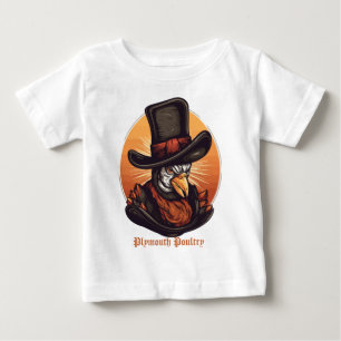 T-shirt Pour Bébé Mayflower Gobbler