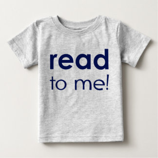 T-shirt Pour Bébé Me lire