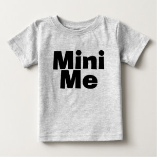 T-shirt Pour Bébé Me/Mini Me Correspondant Père/Fils Mère/Fille