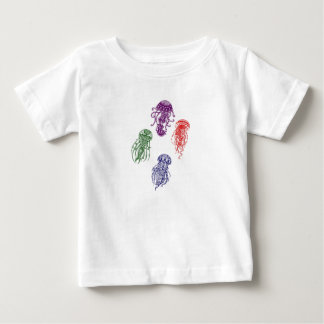 T-shirt Pour Bébé méduse de mandala colorée