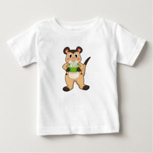 T-shirt Pour Bébé Meerkat