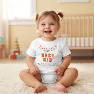T-shirt Pour Bébé Meilleures fleurs pour enfants Floral