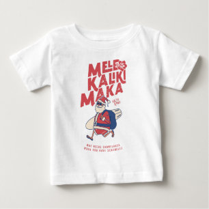 T-shirt Pour Bébé Mele Kalikimaka - Funny Noël hawaïen à Père Noël