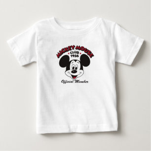 T-shirt Pour Bébé Membre officiel du Mickey Mouse Club 1956