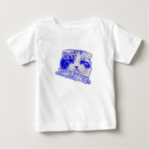 T-shirt Pour Bébé Mème de chat drôle pour les amoureux de chats et l