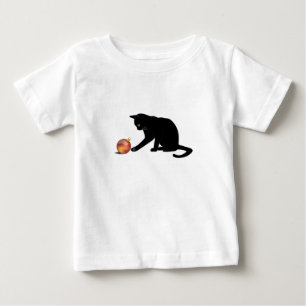 T-shirt Pour Bébé Meowy Christmas Funny Chat