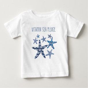 T-shirt Pour Bébé Mer côtière de vitamine de l'art svp