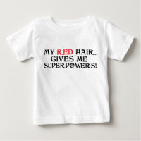 Mes cheveux rouges me donnent les superpuissances