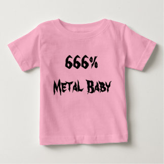 T-shirt Pour Bébé Metal Baby