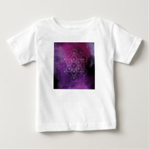 T-shirt Pour Bébé Métatron, chakra, zen, géométrie sacrée, ange,