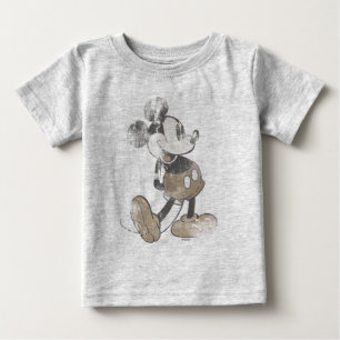 T-shirt Pour Bébé Mickey classique Perturbé
