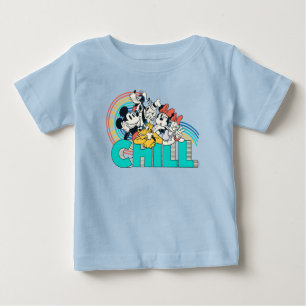 T-shirt Pour Bébé Mickey & Friends Détente