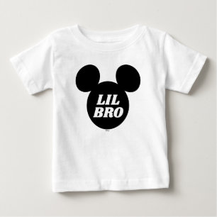 T-shirt Pour Bébé Mickey Icône   Petit Frère, Lil Bro