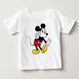 T-shirt Pour Bébé Mickey Mouse   Paix
