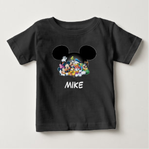 T-shirt Pour Bébé Mickey & ses amis Groupe en oreilles de Mickey 2