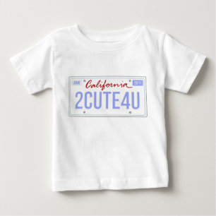 T-shirt Pour Bébé mignon chemise de licence en Californie pour garço